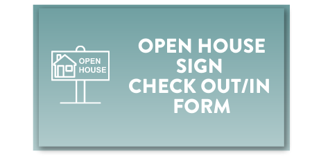 Open House Sign Check Out/In Form